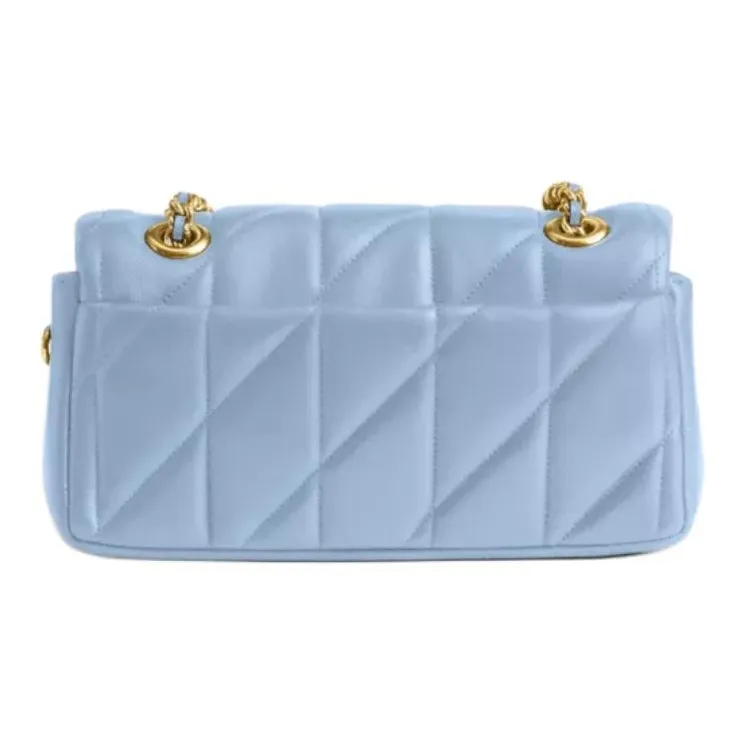 COACH Tabby Nappa Leather Shoulder Bag Small Size Women's Hyacinth Blue-2