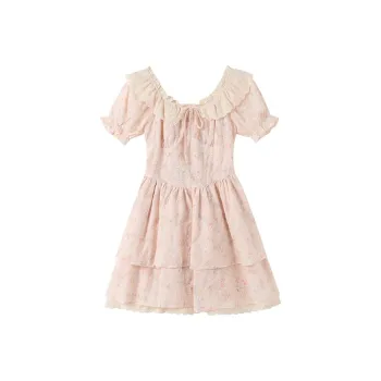 GULIANFEI Short Sleeved Dress Women's