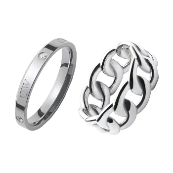 Daniel Wellington Alloy Rings Unisex
