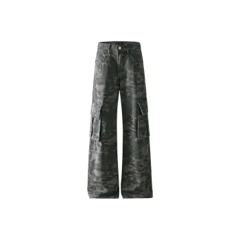 CASAMIA Casual Pants Unisex Camouflage