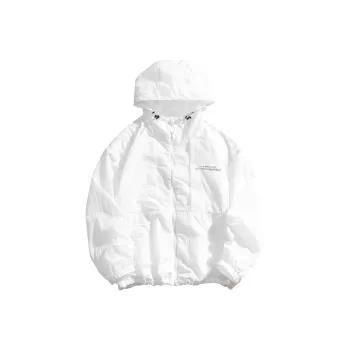 Automobili Lamborghini Sun Protection Clothing Unisex Ivory White