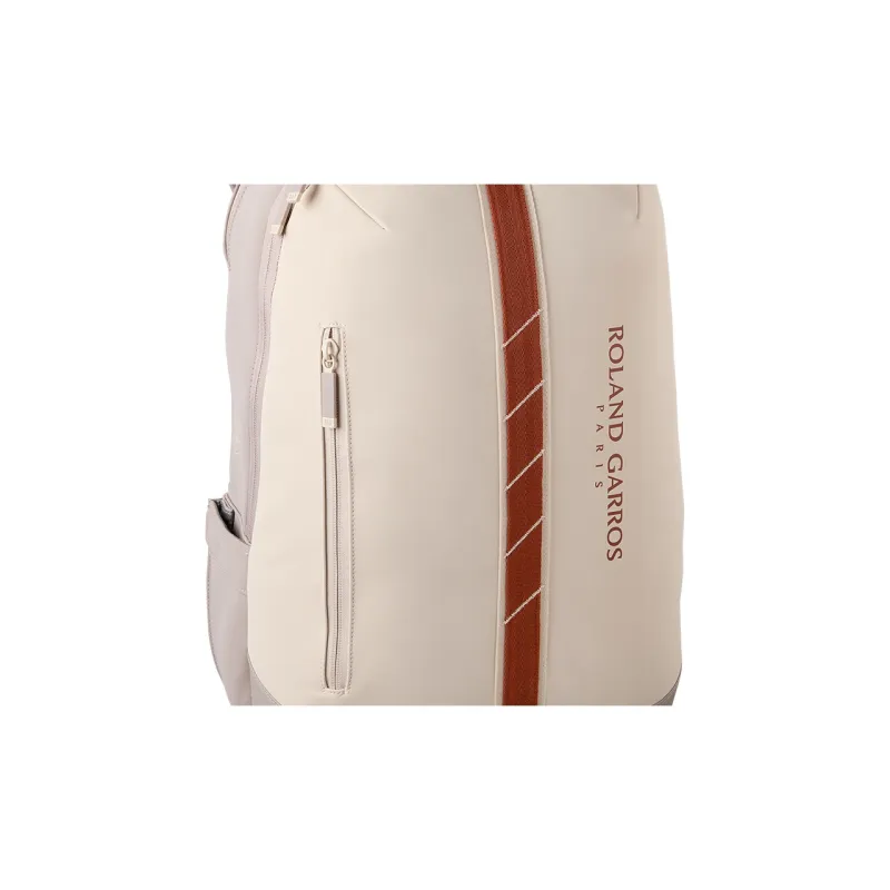 Wilson PU Tennis Racket Bag Backpack Unisex Ecru-4