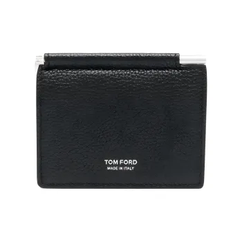 TOM FORD Calfskin Wallet Men's Black