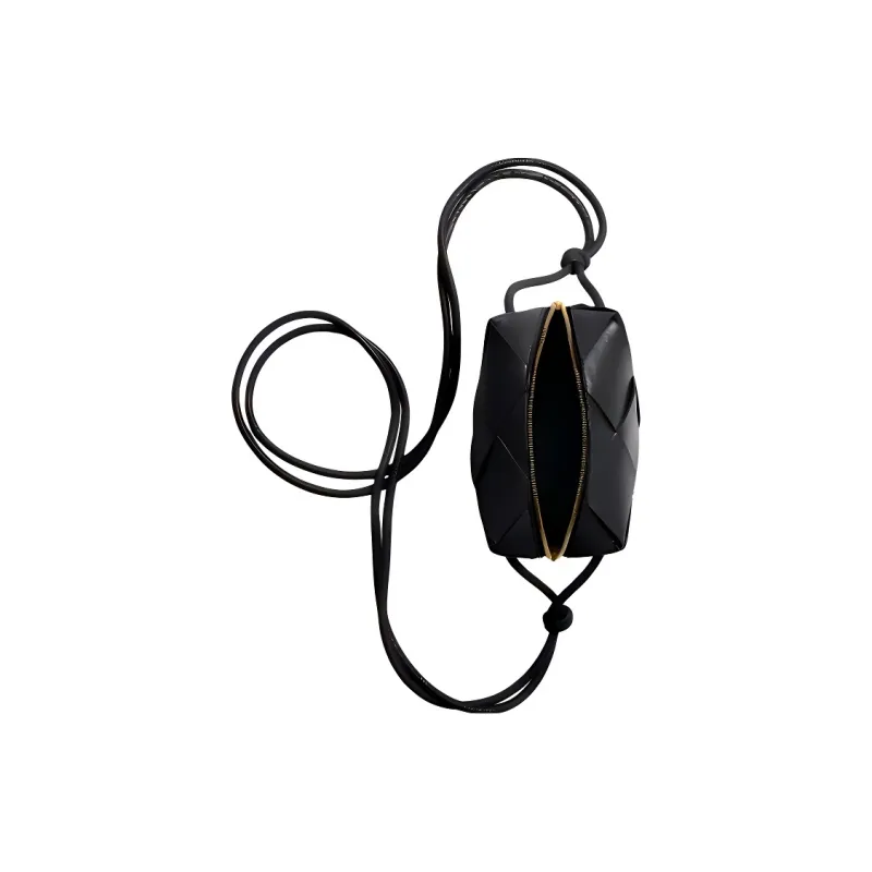 Bottega Veneta Cassette Camera Bag Mini Black-3