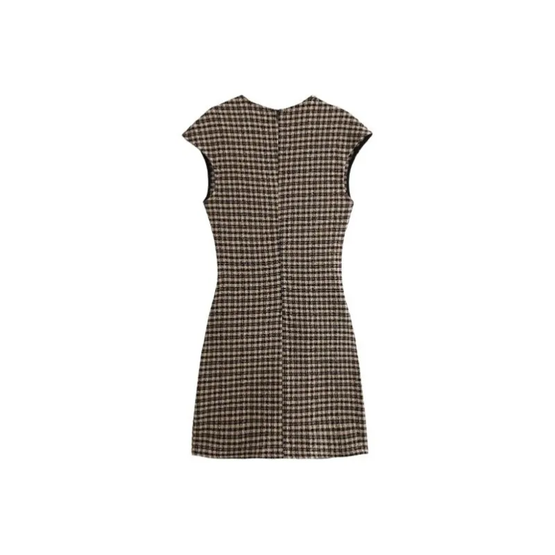 DOSOHEB Short Sleeved Dress Women's-1