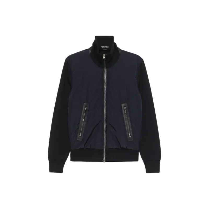 TOM FORD Panelled Bomber Jacket-0