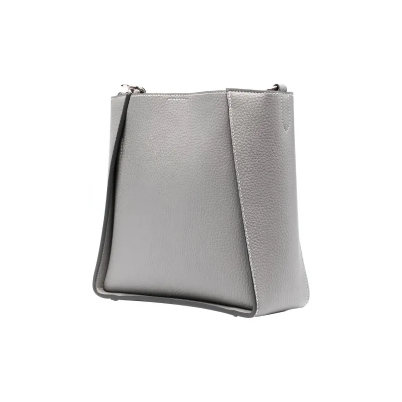 Stella McCartney Leather Crossbody Bag, Shoulder Bag Women's Gray-1