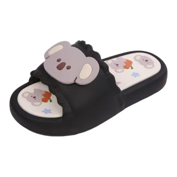 SHIGUDE Slippers Women's, Black