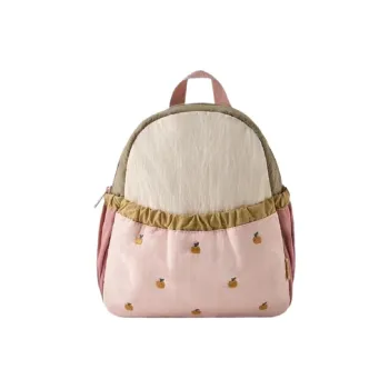 Homeboisportclub Nylon Fabric Backpack Unisex Pink