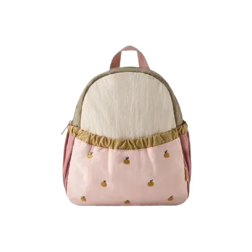 Homeboisportclub Nylon Fabric Backpack Unisex Pink