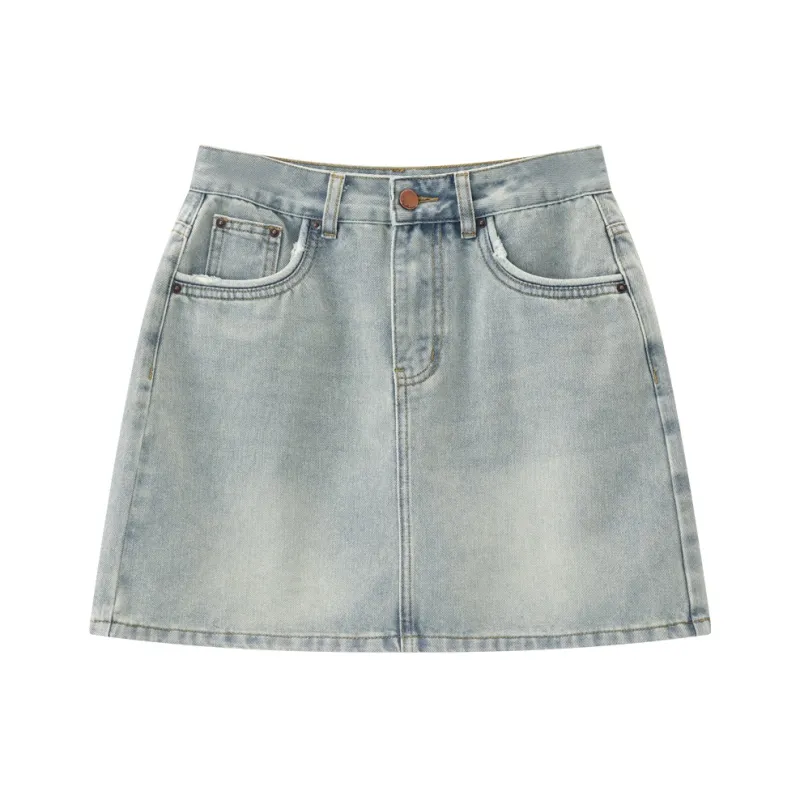 KUHNMARVIN Denim Short Skirts Women's-0