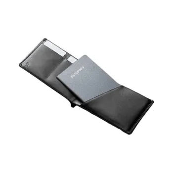 BELLROY Cow Leather Wallet Men's Ink Black