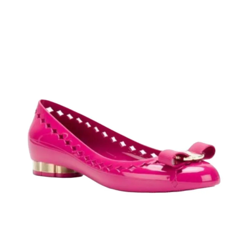 FERRAGAMO Jelly Casual Single Shoes Women's Pink-2
