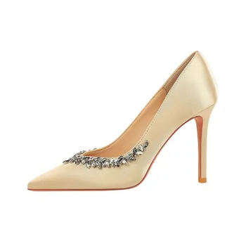 BIGTREE Slim Heel High Heels Women's