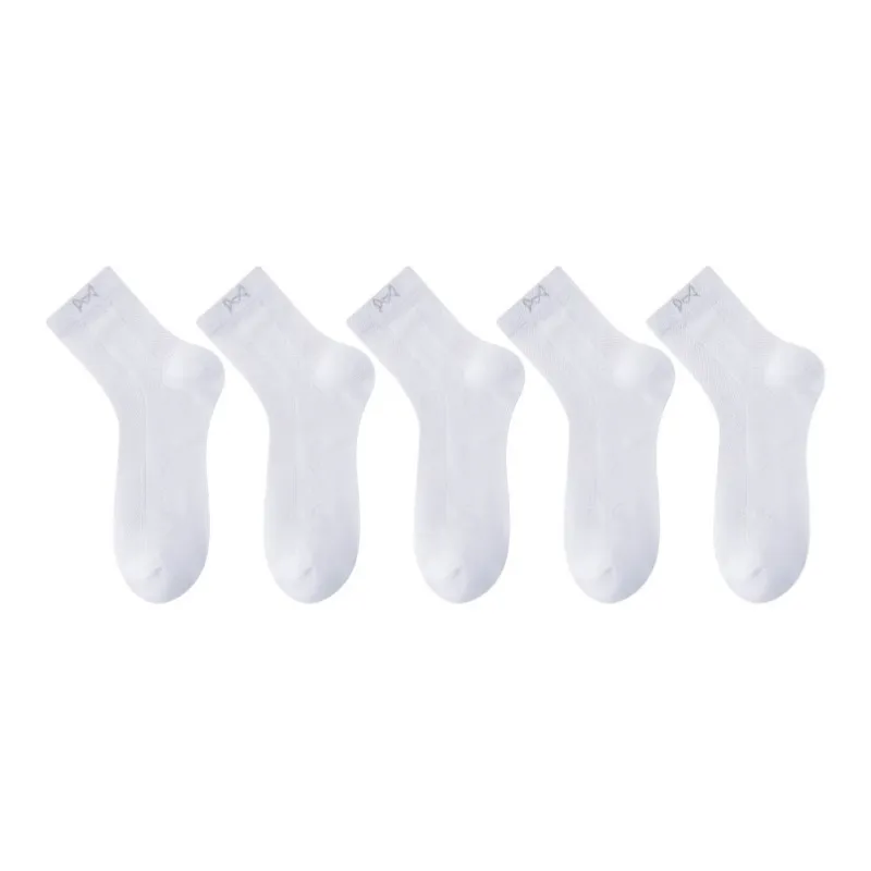MIIOW Cool One Summer Series Mid Calf Socks Men's 5 Pack-29