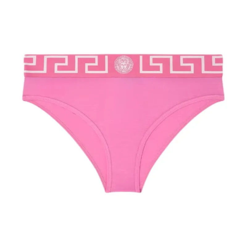 VERSACE Greca Underpants Women's Pink-0