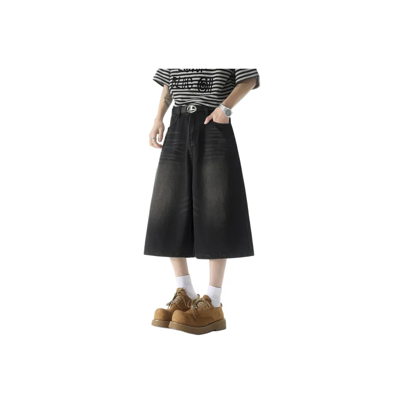WOKXSS Denim Shorts Unisex-2