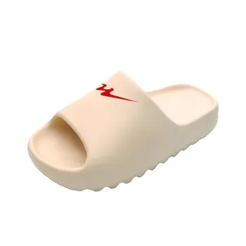 Binary EVA Quick Dry Slip Resistant Slide Slippers Unisex Beige