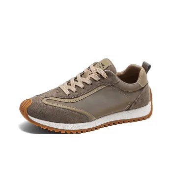 AOKANG Low Top Casual Shoes Men's Khaki