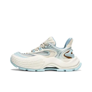 OGR Cushioning Support Rebound Low Top Casual Shoes Women's White Blue