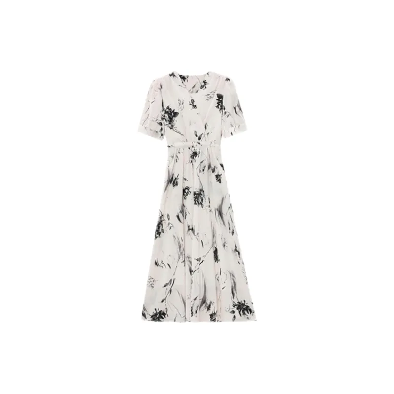 ABBY GODDESS Short Sleeved Dress Women's-0