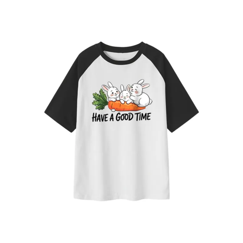 FAIRWHALE Drop Shoulder Sleeve T Shirt Women's-4