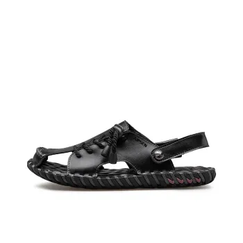 AIPSEN Beach Sandals Men's Black