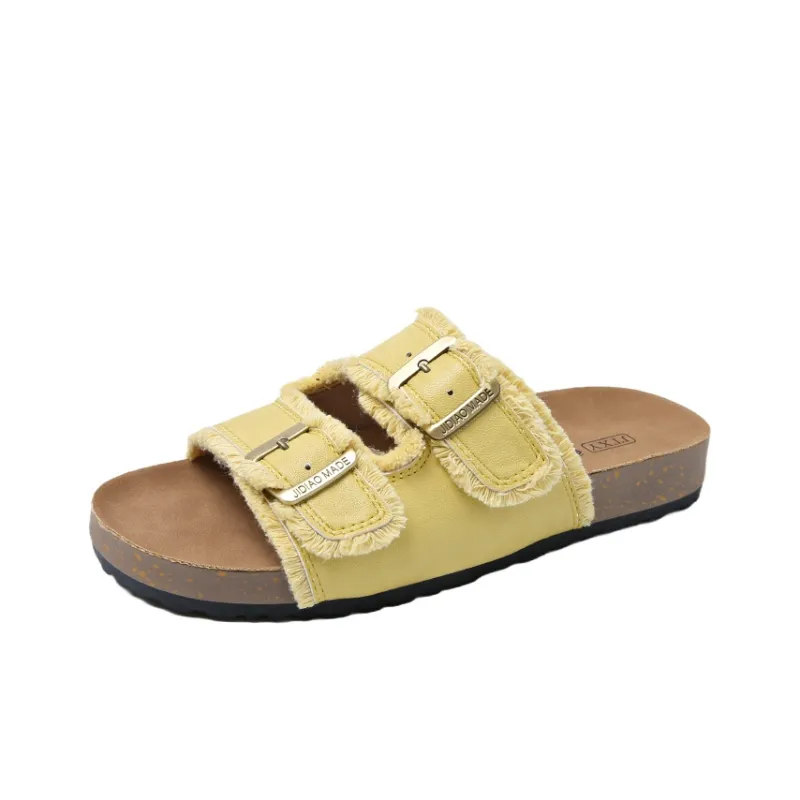 Puppytown Rubber Sole Slip Resistant Abrasion Resistant Slide Slippers Women's-3
