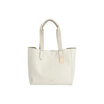 COACH Derby Cow Leather Tote Bag, Shopping Bag, Shoulder Bag, Crossbody Bag, Handbag Tubas Women's Pure White