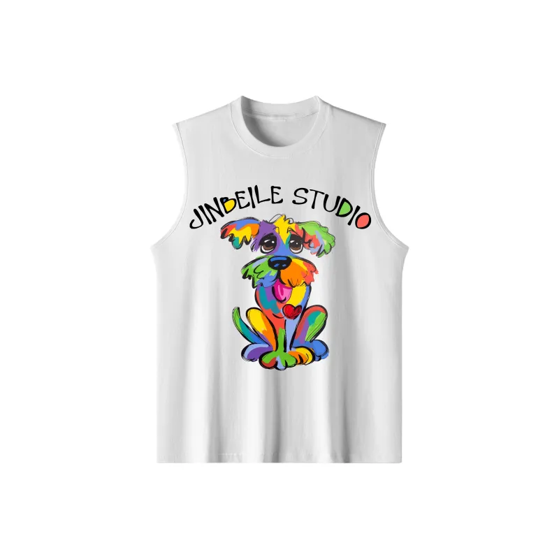 JINBEILE Tank Tops Unisex-0