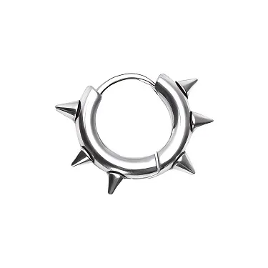JKEM Titanium Steel Earrings Unisex-0