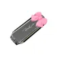 Folding Comb+Pink Bowknot