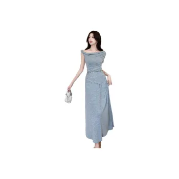 Mu Xiao Xin Two Piece Skirt Sets Women's