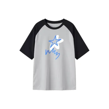 FAIRWHALE Drop Shoulder Sleeve T Shirt Women's