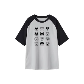FAIRWHALE Raglan Sleeve T Shirt Women's