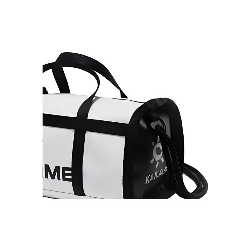 KAILAS PVC Shoulder Bag, Crossbody Bag, Handbag Women's Black White-1