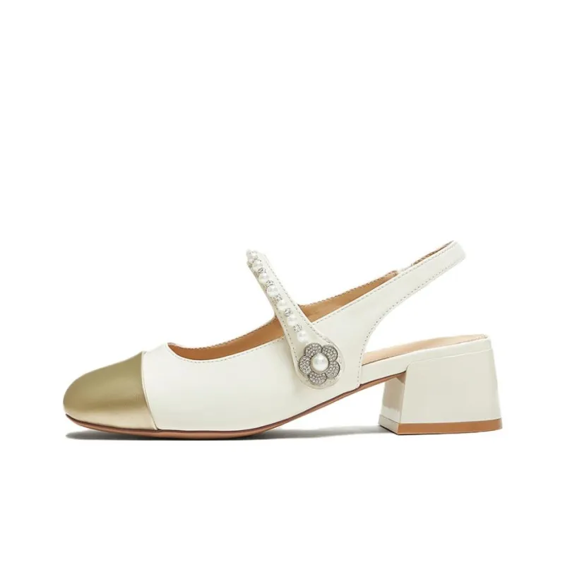 BASTO Chunky Heel High Heels Women's-4
