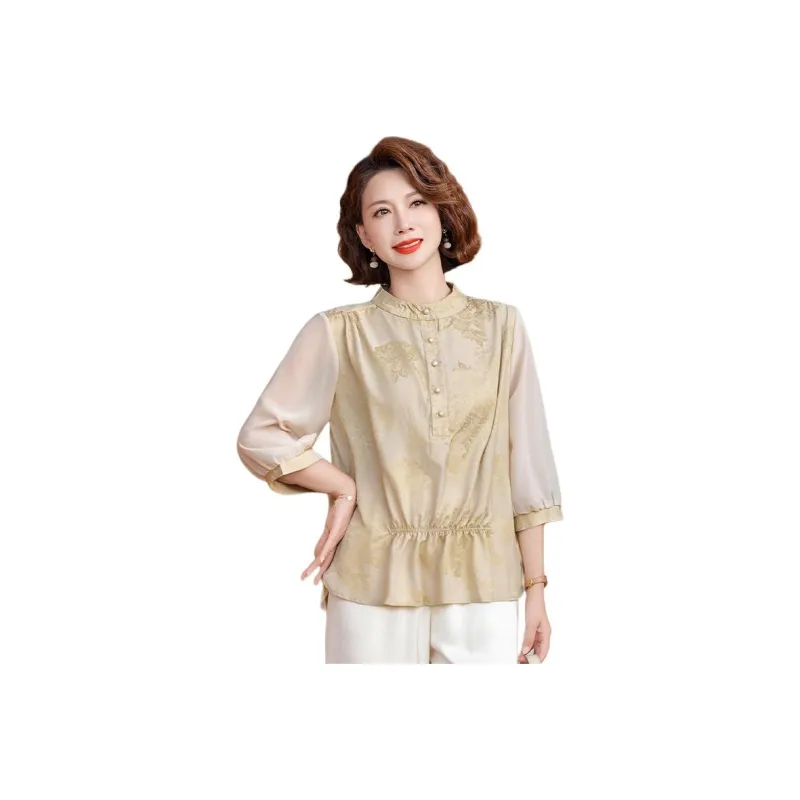 PIERRE CARDIN Chiffon Shirt Women's-5