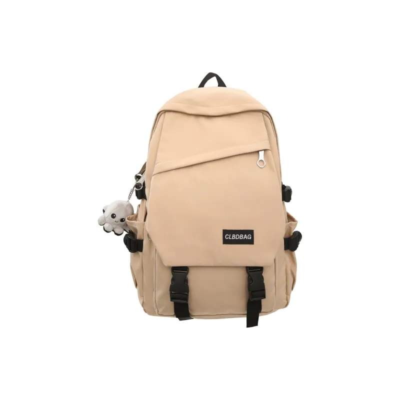 Yalu Nylon Backpack Unisex Gray/Black/Khaki/Green-23