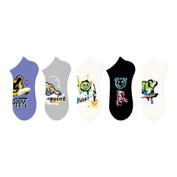 Gentle Welcome Ankle Socks Men's 5 Pack