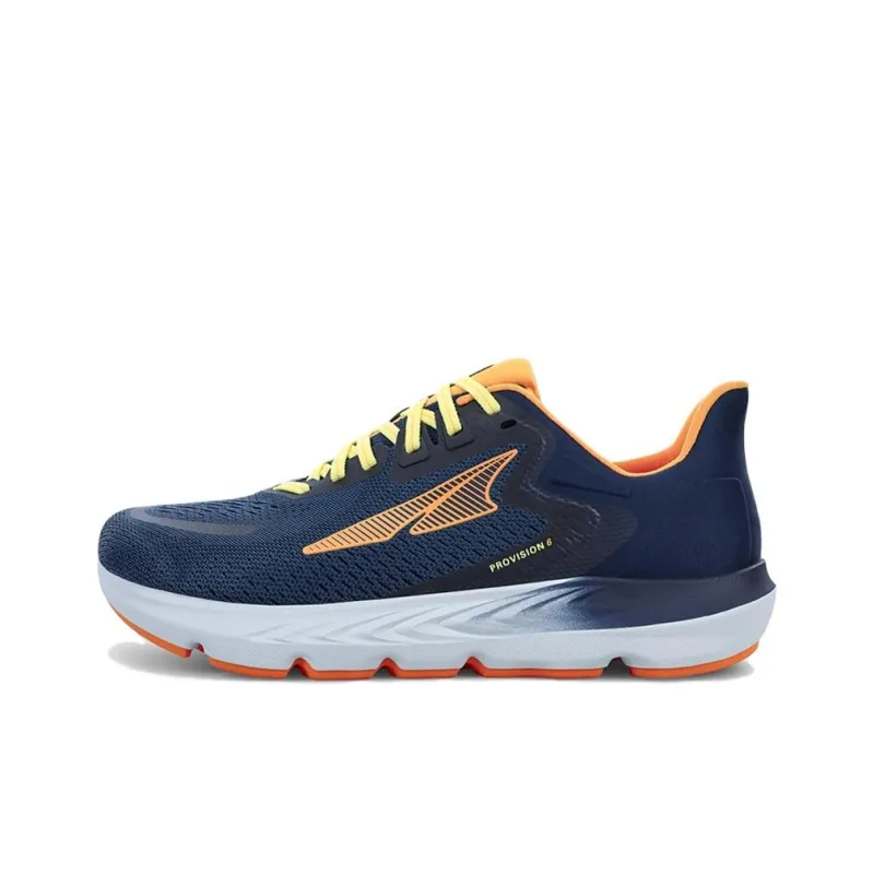 Altra Provision 6 Anti Slip Wear Resistant Low Top Running Shoes Men's Marine Blue-0
