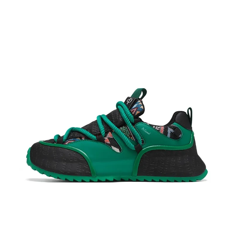 PROTECTCAMEL Abrasion Resistant Lightweight Height Increasing Low Top Chunky Sneakers Men's-5