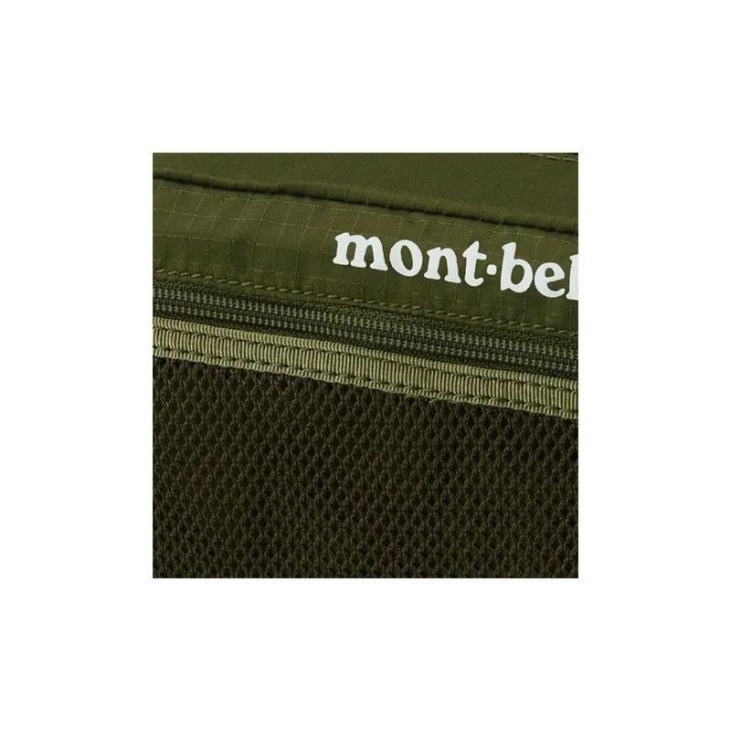 MONTBELL Nylon Toiletry Bag Small Size Unisex Khaki Green-1