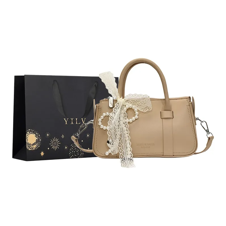 Yi Brigade PU One Shoulder Handbag Women's Multicolor-12