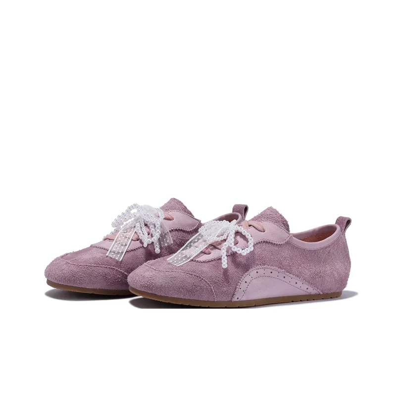BELLALILY Abrasion Resistant Low Top Casual Shoes Women's-7
