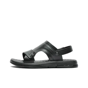 BELLE Beach Sandals Men Brown, Black