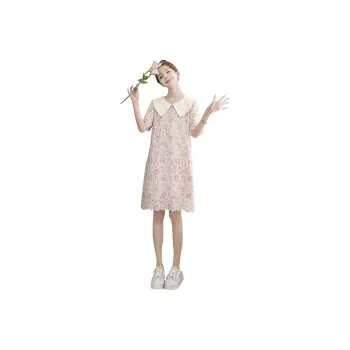 Cypress House Short Sleeved Dress Women's Pink