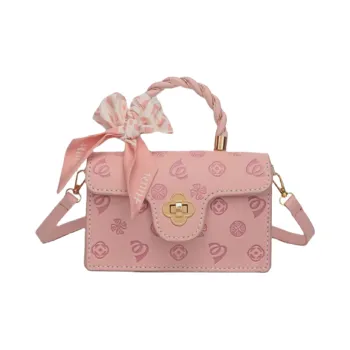 TOUTSEUL YOLO PU One Shoulder Handbag Women's Pink/Blue/Khaki/Ecru