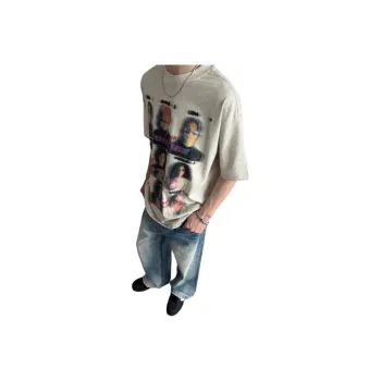 DARK HORSE T Shirts Unisex Heather Gray