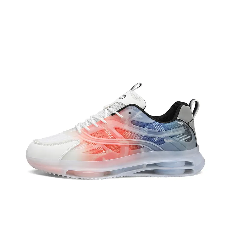 BINGO DUCK Cushioning, Breathable, Slip Resistant, Height Increasing Low Top Chunky Sneakers Men's-5